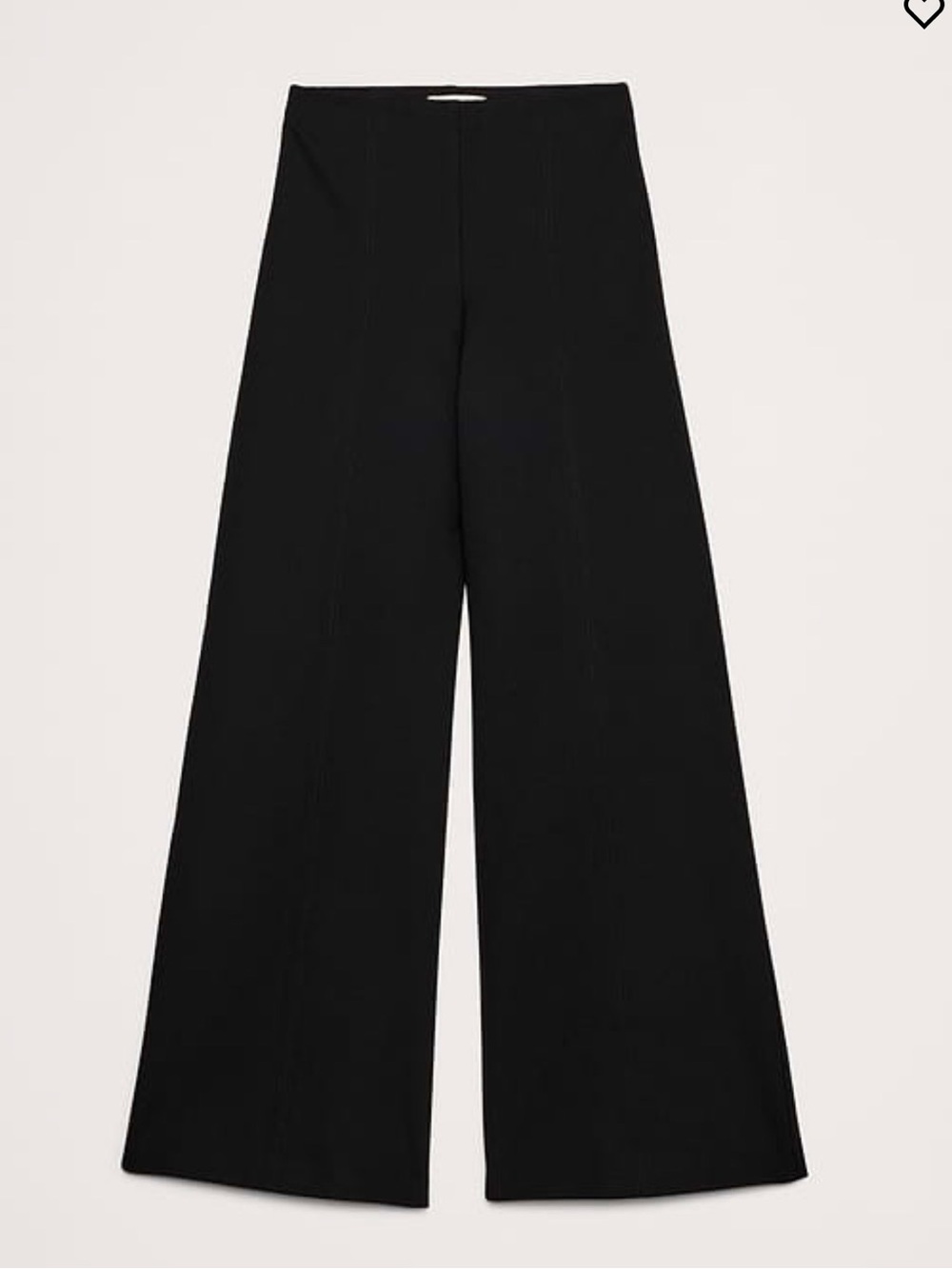 High Rise Wide Leg Everywhere Ponte Pull-on pant